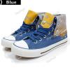 Lady's Fashion Hi-Top Lace Up Canvas Sneakers...